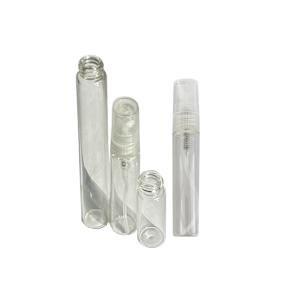 Perfume Glass Bottle Atomizer Bottle 1ml 2ml 3ml 5ml 10ml Glass Perfume Spray Vials Perfume Bottles With Plastic Atomizer