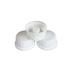 38mm 38-410 Screw Vented Cap White Black Color  For HDPE PET Bottle 