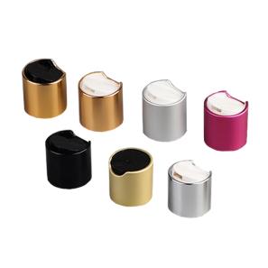 28mm 28-410 Aluminum Gold Silver Shiny Gold Matte Gold Silver Disc Cap Press Top Cap - 副本